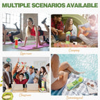 Portable Blender, 270W for Shakes & Smoothies - Waterproof, USB Rechargeable with 20 oz BPA-Free Cup & Travel Lid (Yellow, 20 oz)