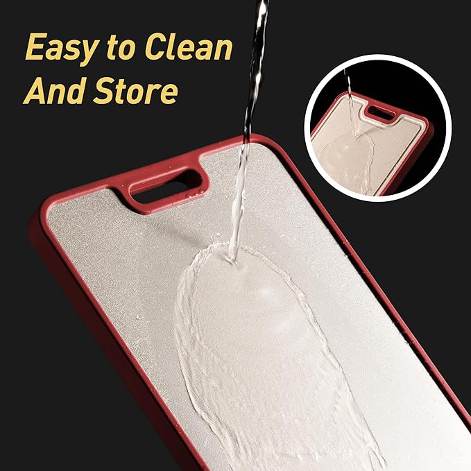 2 in 1 Pure Titanium Cutting Boards for Kitchen Chopping Board Butcher Block Kitchen Gadgets Seller 2025 First Apartment Essentials New Home Must Haves Things Stuff House Decor Housewarming Gifts