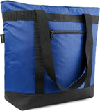 BeeGreen Cooler Bag Soft Leakproof Insulated Tote with Zipper for Beach Travel Grocery