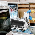 LASSHSWA Collapsible Colander and Strainer for Kitchen, Over the Sink Strainer Basket for Kitchen, Fruit Pasta Food Strainer Expandable Plastic Colander with A Sink Drain Strainer Stainless Steel