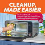 Instant Pot 6-Slice InstantHeat 10-in-1 Air Fryer Toaster Oven, Air Fry, Roast, Bake, Sear Crisp, Toast, Bagel, Broil, Dehydrate, Reheat, and Make Pizza