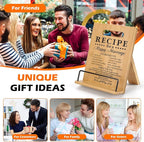 Wedding Gift for Couples 2025, Bridal Shower Gifts for Bride and Groom Engagement, Happy Marriage Cookbook Stand, Gifts for Wedding Shower, Newlywed Mr and Mrs Gifts Bride to Be Gifts