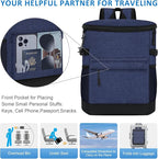 Cooler Backpack 33 Cans Backpack Coolers Insulated Leak Proof Soft Beach Cooler Bag for Men Women Ice Chest Backpack Camping Hiking Picnic Travel Cooler Lunch Backpack