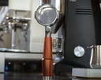 58mm Espresso Kit for Breville Dual Boiler, Oracle, Jet – Rosewood Bottomless Portafilter, Spring-Loaded Tamper, Adjustable Coffee Leveler, Wooden Tamping Station Organizer & Knock Box