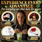 8 Pcs Bar Spoon Cocktail Mixing Spoon – 12'' Stainless Steel Cocktail Stirrers for Drinks, Polished Surface, Easy to Clean – Useful Bar Spoons for Professional and Home Use