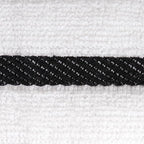 All-Clad Checked Kitchen Towel: Highly Absorbent, Super Soft Long Lasting - 100% Cotton, 17"x30" Tea Towel for Cleaning & Drying Dishes, Pans, Glassware, or Countertops, (1-Pack), Black