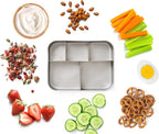 Stainless Steel Bento Box Lunch and Snack Container for Kids and Adults, 5 Sections