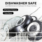 GRANITESTONE 20 Pc Complete Pots and Pans Set Non Stick Cookware Set with Saute Pan, Bakeware, Steamer, Cooking Utensils, Made Without PFOA PFOS, Oven and Dishwasher Safe