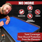 KITCHEN PERFECTION 22" Premium Silicone Griddle Cover Mat For Blackstone Griddle 22 Inch - Hermetic Protection From Rust & Debris All Year, Fits All Blackstone 22 Inch Models - Food Grade Silicone