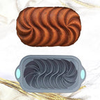 4 Piece Silicone Loaf Pan for Baking Bread, Non-Stick Kitchen Oven Bread Pan, Perfect for Banana Bread, Sandwich Bread, Pound Cake and Meatloaf, 4 Cups, Grey