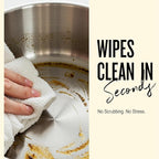 Alva Maestro 4Qt Stainless Steel Stock Pot with Lid – Professional Grade 18/10 Steel – Induction & Oven Safe, Even-Heat Aluminum Core, Non-Toxic & Rust Resistant, Dishwasher Safe, Measurement Marks