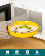 vancasso Pasta Bowls Set of 4, 46 oz Ceramic Salad Serving Bowls and Soup Bowls, Microwave Safe Pasta Plates, Large Shallow Kitchen Dishes, Bonita Series - Multicolor