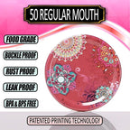 Supa Ant Thickest Canning Lids Regular Mouth (50 Pieces) Food Grade Tin - Can Lids for Canned Food - Buckle Proof & Rust Proof Lid for Canning Kit for Regular Mouth Mason Jars (Lush) Canning Supplies