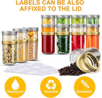 SPANLA Mason Jars 8 oz, 24 Pack Canning jars 8 oz Jelly Jars With Regular Lids and Bands, Half Pint Glass Jars Ideal for Jam, Honey, Wedding Favors, Shower Favors