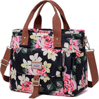 Weitars Lunch Bag for Women,Leak Proof Lunch Box for Work,Insulated Large Lunch Tote Bag with Removable Shoulder Strap, Lunch Bag For Picnic Hiking