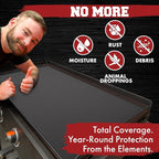 KITCHEN PERFECTION 36" Premium Silicone Griddle Cover Mat For Blackstone Griddle 36 Inch - Hermetic Protection From Rust & Debris All Year, Fits All Blackstone 36 Inch Models - Food Grade Silicone