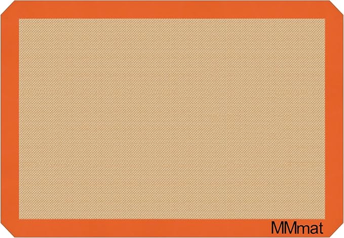 Silicone Baking Mats - Best German Silicone - Non Slip Silicone Baking Sheet, Non Stick Reusable Silicone Mats for Baking, Oven Liner, Counter Mat - 3/4 Sheet Baking Mat for Oven