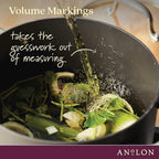 Anolon Advanced Home Hard-Anodized Nonstick Open Stock Cookware (10 Qt Stock Pot, Moonstone)
