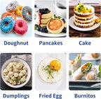 M JNGMEI 4 Pieces Stainless Steel Cookie Cutter Set 2.25inch, 2.75inch, 3.25inch,3.5inch Biscuit Plain Edge Round Cutters Sizes Shape Molds GIFT PACKAGE