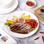 DELLING 10 inch White Dinner Plates Set, Porcelain Dessert/Salad Plate, Serving Dishes, Dinnerware Sets, Scratch Resistant, Microwave, Oven, and Dishwasher Safe - Set of 4