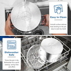 Homikit 5 Quart Stock Pot, Stainless Steel Soup Cooking Pot with Lid for Pasta Sauce Simmering Steaming Stewing, Tri-ply Heavy Bottom Induction Pot, Dishwasher Safe