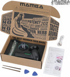 Mamba Monster 3.5g USB Electric Herb Grinder. Large Capacity Portable Metal Herbal Machine & Spice Mill for the Kitchen (Black)