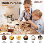 2026 Upgrade Chocolate Melting Machine, 1L Chocolate Melting Pot with Candy Dipping Tools,Electric Chocolate Tempering Machine for Chocolate,Candy,Butter Making Warming Coffee Milk Wine (40W, 110V)