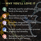 Modern Sprout Hand Pruners - Lightweight Pruning Shears W/Easy Lock- Gardening Scissors - Bypass Sharp Carbon Steel Blade - Rust Resistant - Garden Tools - Reusable Holster - Sage