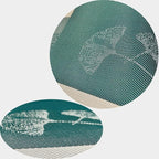 PIGCHCY Placemats Set of 8, Country Rustic Placemats Non-Slip Washable Durable Table Mats for Home/Dining Room Decoration (Green,18 X 12 inches)