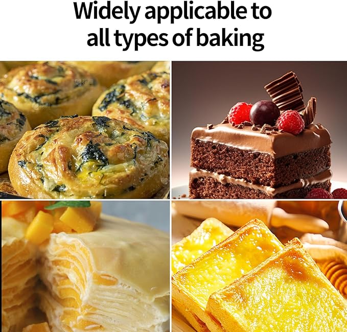 Sunsetbaby Silicone Bakeware Cake Pan, Rectangular Baking Dish with Handles, Compatible with Fancy Panz, for Lasagna, Cake, Brownie or Family Dinner, 12.6 x 9.8 x 2.1 Inch (2 Pack, Blue)