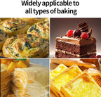 Sunsetbaby Silicone Bakeware Cake Pan, Rectangular Baking Dish with Handles, Compatible with Fancy Panz, for Lasagna, Cake, Brownie or Family Dinner, 12.6 x 9.8 x 2.1 Inch (2 Pack, Blue)