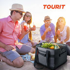 TOURIT Cooler Bag 48/60 Cans Insulated Soft Cooler Large Collapsible Cooler Bag 32/40L Lunch Coolers for Picnic, Beach, Work, Trip