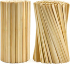Wooden Coffee Stirrers, 500 Count Coffee Stirrer, Sturdy Wood Coffee Stir Sticks, 5.5 Inch Coffee Stirrers Wood with Smooth Ends, Swizzle Sticks for Coffee Mixing Cocktail Drinking (500PC Round)