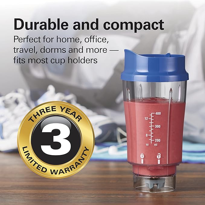 Hamilton Beach Power Elite Wave Action Blender For Smoothies, 40 Oz Glass Jar, 12 Functions Including Puree, Crush Ice, 700 Watts - Black (58148A) (Pack of 4)