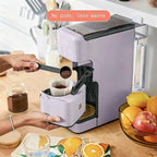 Beautiful Perfect Grind Programmable Single Serve Coffee Maker with Touch Display and Integrated Burr Grinder, Auto Coffee Strength Selection, 64oz Water Reservoir (Lavender)