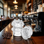 Transparent Coffee Percolator Glass Top Replacement Transparent Glass Knob Top for Percolator Replacement Parts for Coffee Pot Filters,Espresso Machine Parts and Accessories