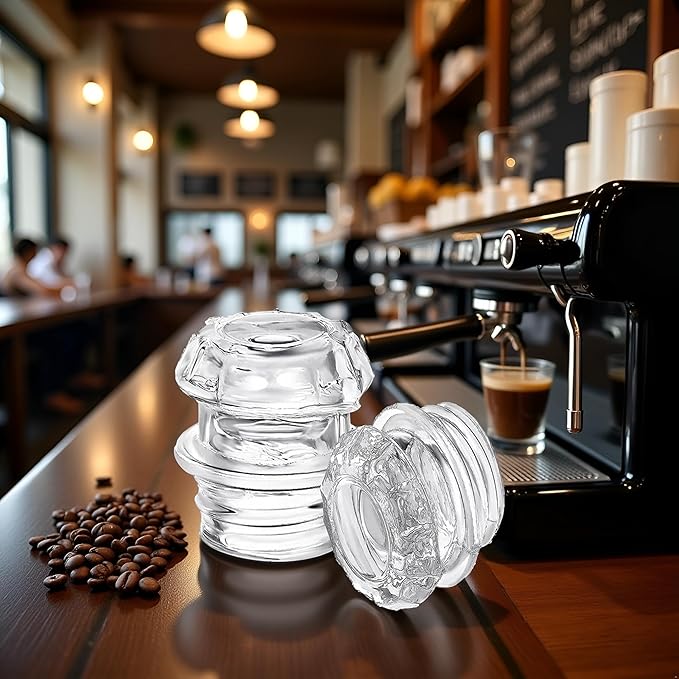Transparent Coffee Percolator Glass Top Replacement Transparent Glass Knob Top for Percolator Replacement Parts for Coffee Pot Filters,Espresso Machine Parts and Accessories