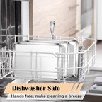 E-far 3 Pack Toaster Oven Trays, 9.4”x7.3” Stainless Steel Small Baking Cookie Sheets, Mini Non-toxic Metal Baking Pans for Cake, Healthy & Rust Free, Mirror Finish & Dishwasher Safe