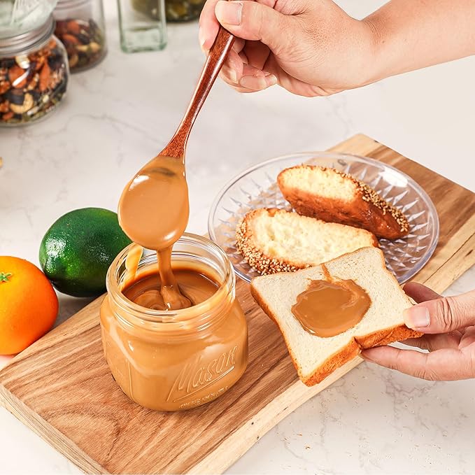 12PCS Wide Mouth Mason Jars 16oz with Airtight Lids and Bands, Canning Jars with Crystal Glass for Food Storage, Spice Jars, Canning, DIY Projects, Jam, Jelly, Honey, Preserving, Drinking