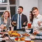 9x13 Aluminum Pans with Lids, 30 Pack Extra Heavy Duty Large Foil Pans, Disposable Aluminum Trays for Baking, Cooking, Roasting Turkey, Food Prepping