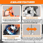 750W Commercial Immersion Blender Brushless DC Motor Hand Held Blenders Heavy Duty Variable Speed Mixer with 21 Inch Removable Shaft 50-Gallon Capacity Multifunction Pro