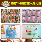 Silicone Letter Mold Chocolate Molds - Non-Stick Letter Chocolate Mold, Made of Food Grade Silicon, Perfect for Cake Decoration, Candy, Chocolate, Birthday Party - 4 Pack