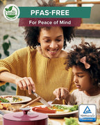 Nuwave Lux 13-Piece Premium Cookware Collection, Healthy G10 Duralon Blue Ceramic Nonstick, Ultra Durable, PFAS-Free, Lightweight & Works on All Cooktops