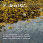 Field Company 8.38-Inch Cast Iron Skillet – Pre-Seasoned Frying Pan for Searing, Baking & Everyday Cooking, Lighter & Easy to Handle, Smooth, Made in USA (No.6, 1–2 Servings)