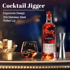 2 Pcs Jigger for Bartending, Premium 304 Stainless Steel Jigger 2 oz 1 oz, Professional Heavy-Duty Double Jigger, Cocktail Jigger, Cocktail Measuring Cup