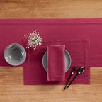 Solino Home Linen Beet Table Runner 72 Inches Long - 100% Pure Linen Hemstitch Table Runner 14 x 72 Inch for Dresser, Dining, Summer, Fall, Autumn, Halloween - Classic Hemstitch