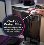 GE Profile Smart Grind & Brew Coffee Maker w/Podless Single Serve, 90oz Water Reservoir, 10 Cup Thermal Carafe, Voice Control, Adjustable Burr Grinder, SCA Certified, Barista-Quality, Stainless Steel