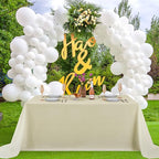 Fitable Ivory Rectangle Table Clothes, 6 Pack - 90 x 156 Inch - Reusable and Washable Tablecloths, Polyester Fabric Table Covers for Wedding, Party, Banquet, Formal Events