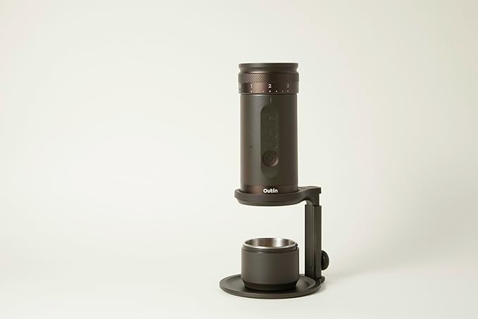 OutIn Fino Portable Electric Coffee Grinder, Coffee Stand