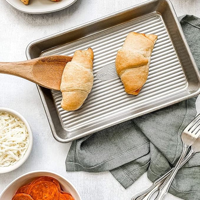 USA Pan Bakeware Mini Sheet Pan, Warp Resistant Nonstick Baking Pan, Aluminized Steel